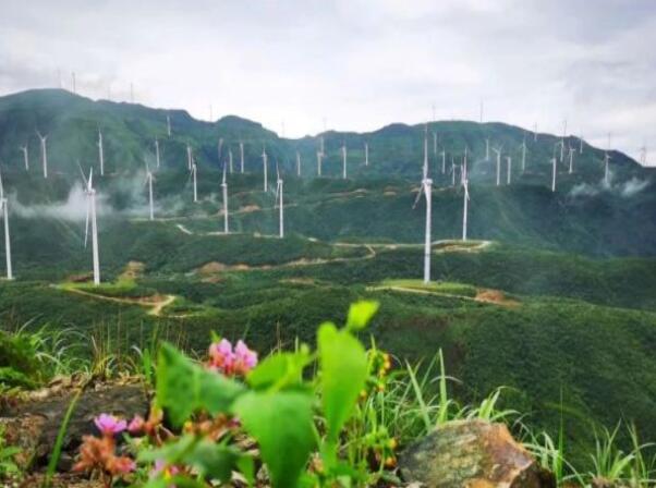 我國南方最大高山風(fēng)電場群投運