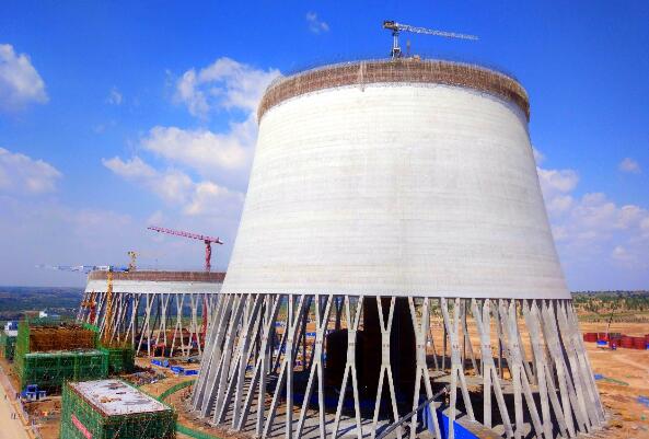 中國能建安徽電建二公司榆能橫電項目部榮獲榆能集團安全文明施工流動紅旗