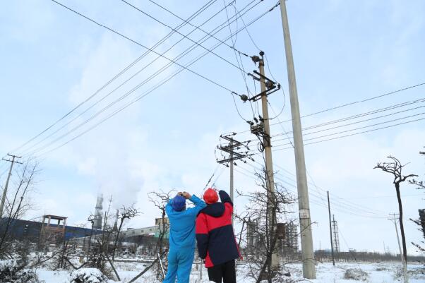 六五四供電分局加強雪天安全管理